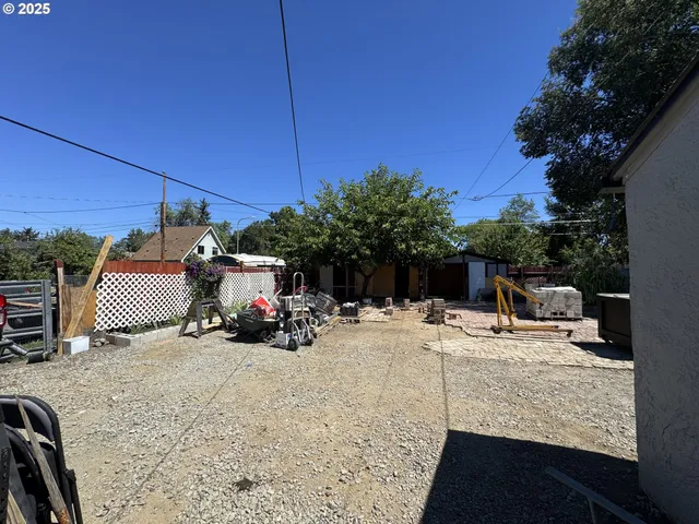 a view of a terrace with chairs