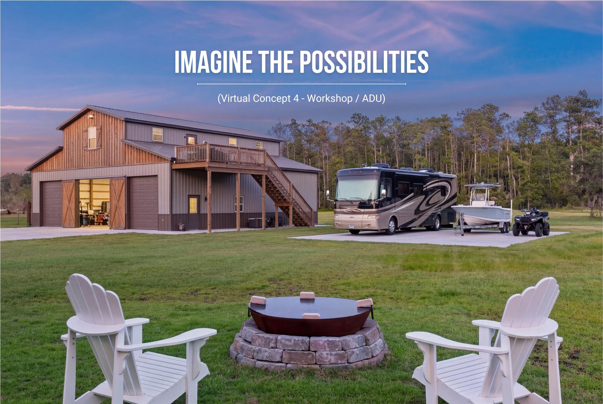 4808 Wilson Road Meggett, SC 29449 - Photo 3 of 71 (Virtual Concept 4 - Workshop ADU)