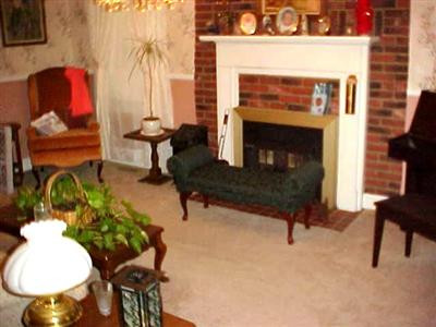 1649 Ruddles Mill Road Paris, KY 40361 - Photo 3 of 13 Living room with wood insert