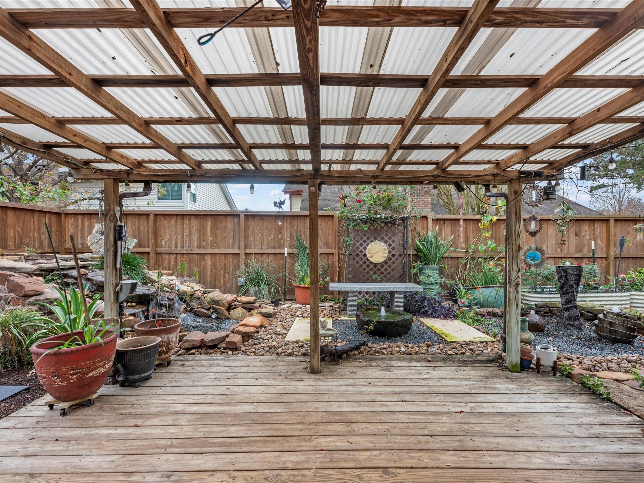 7735 Leafbrook Lane Spring, TX 77379 - Photo 21 of 27 a view of a garage with furniture