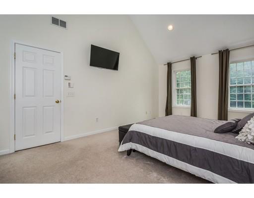 34 Tannery Road Sturbridge, MA 01518 - Photo 21 of 33 a bedroom with a bed and a flat tv screen on dresser