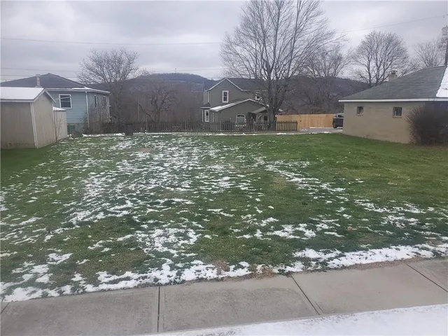 a backyard of a house