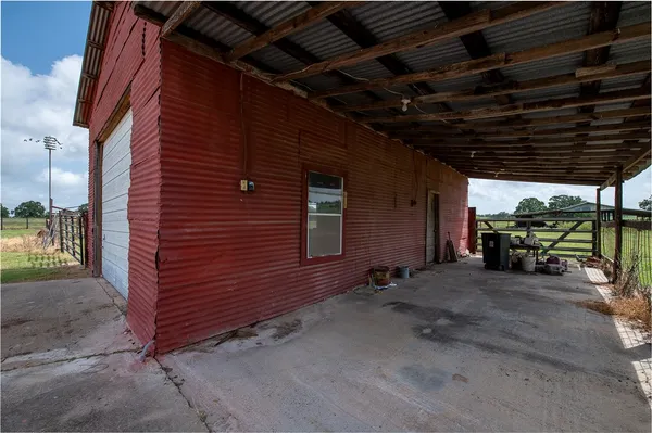 a view of car garage