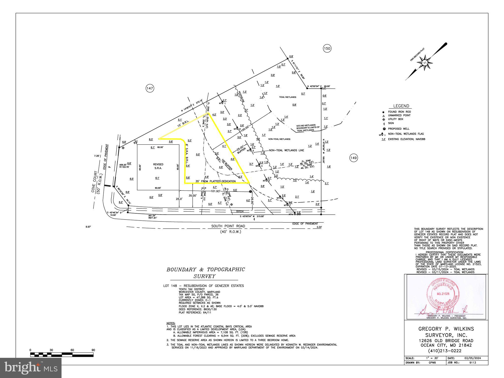 0 South S Point Berlin, MD 21811 - Photo 3 of 4 Buildable area