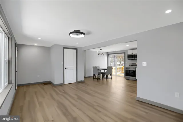 a view of room with window