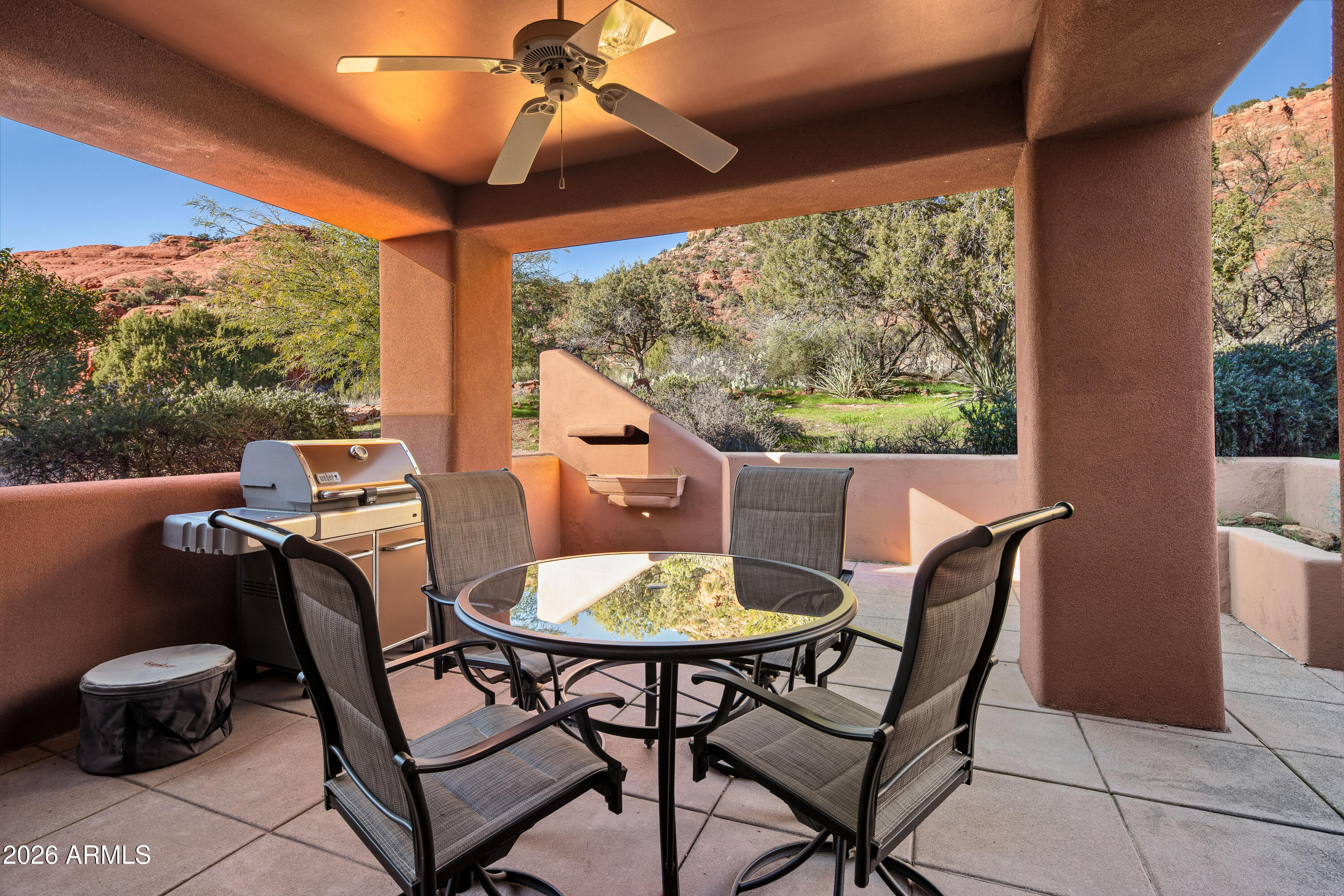 175 Devils Kitchen Drive Sedona, AZ 86351 - Photo 17 of 34 COVERED DINING