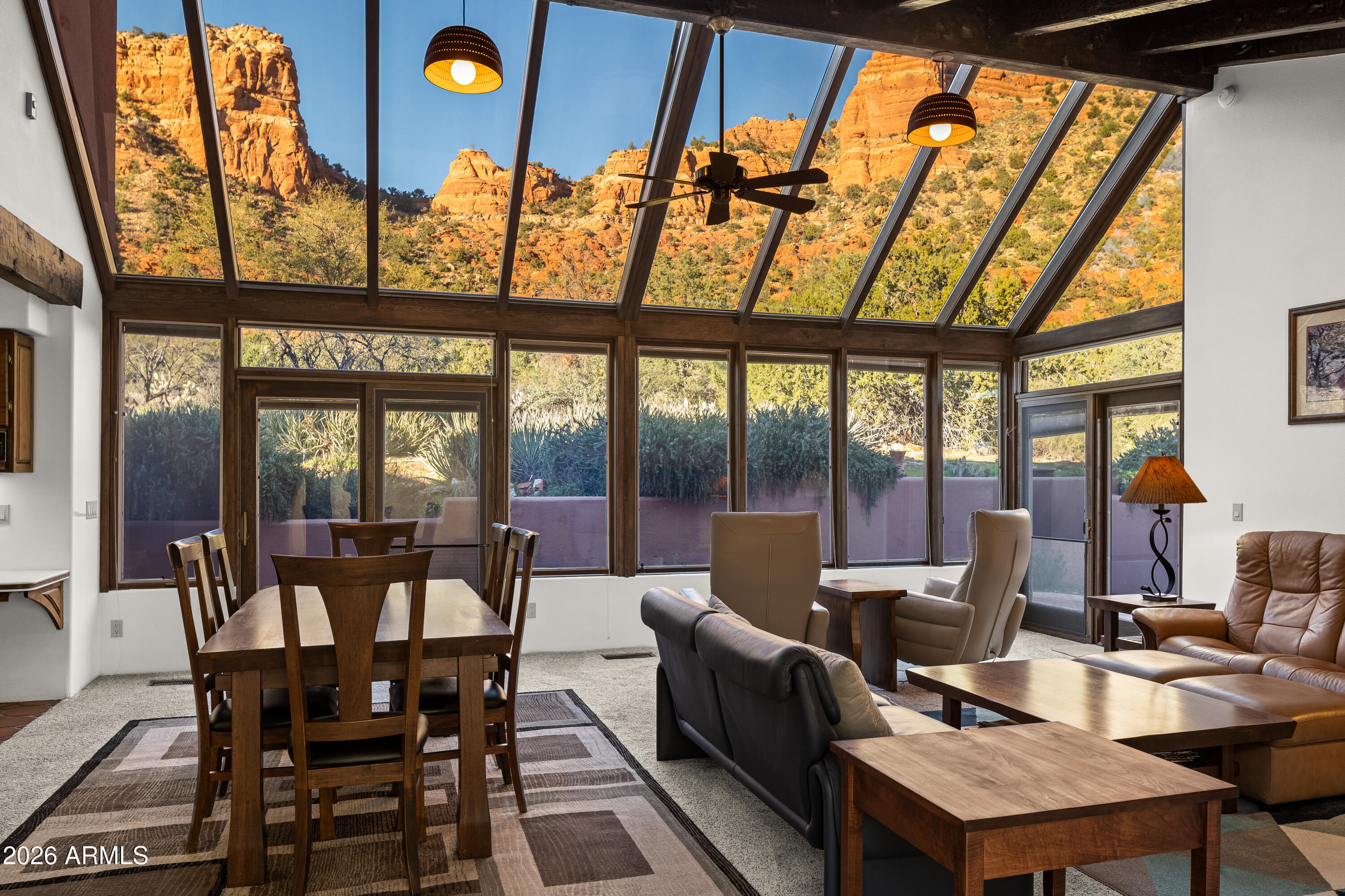 175 Devils Kitchen Drive Sedona, AZ 86351 - Photo 7 of 34 LIVING ROOM & DINING