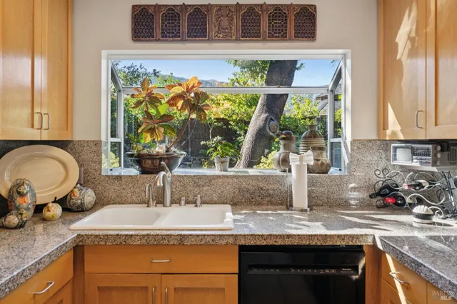 a close view of cabinet