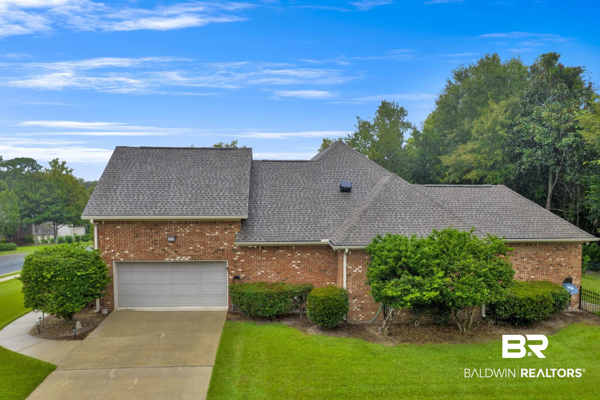 1 Bens Bluff Daphne, AL 36527 - Photo 4 of 56 View of front facade with a garage and a front lawn