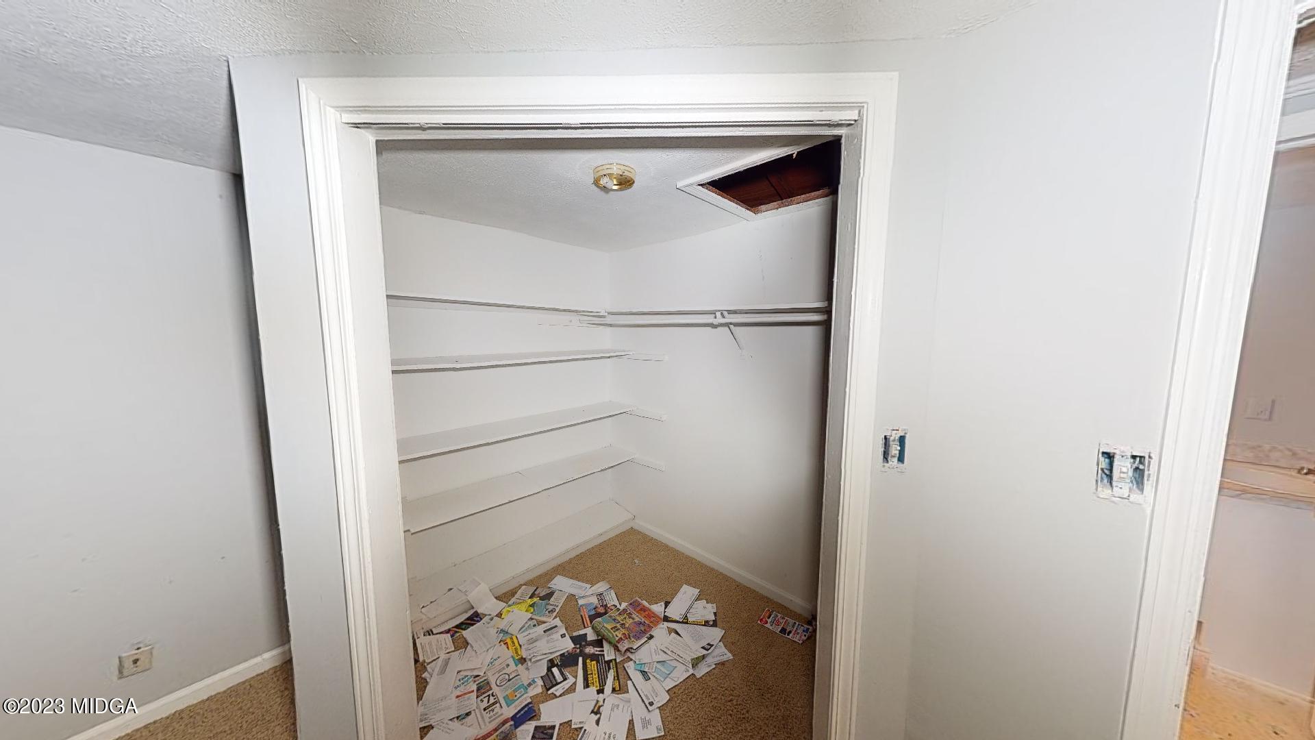 4521 Brookhaven Road Macon, GA 31206 - Photo 16 of 25 a view of walk in closet