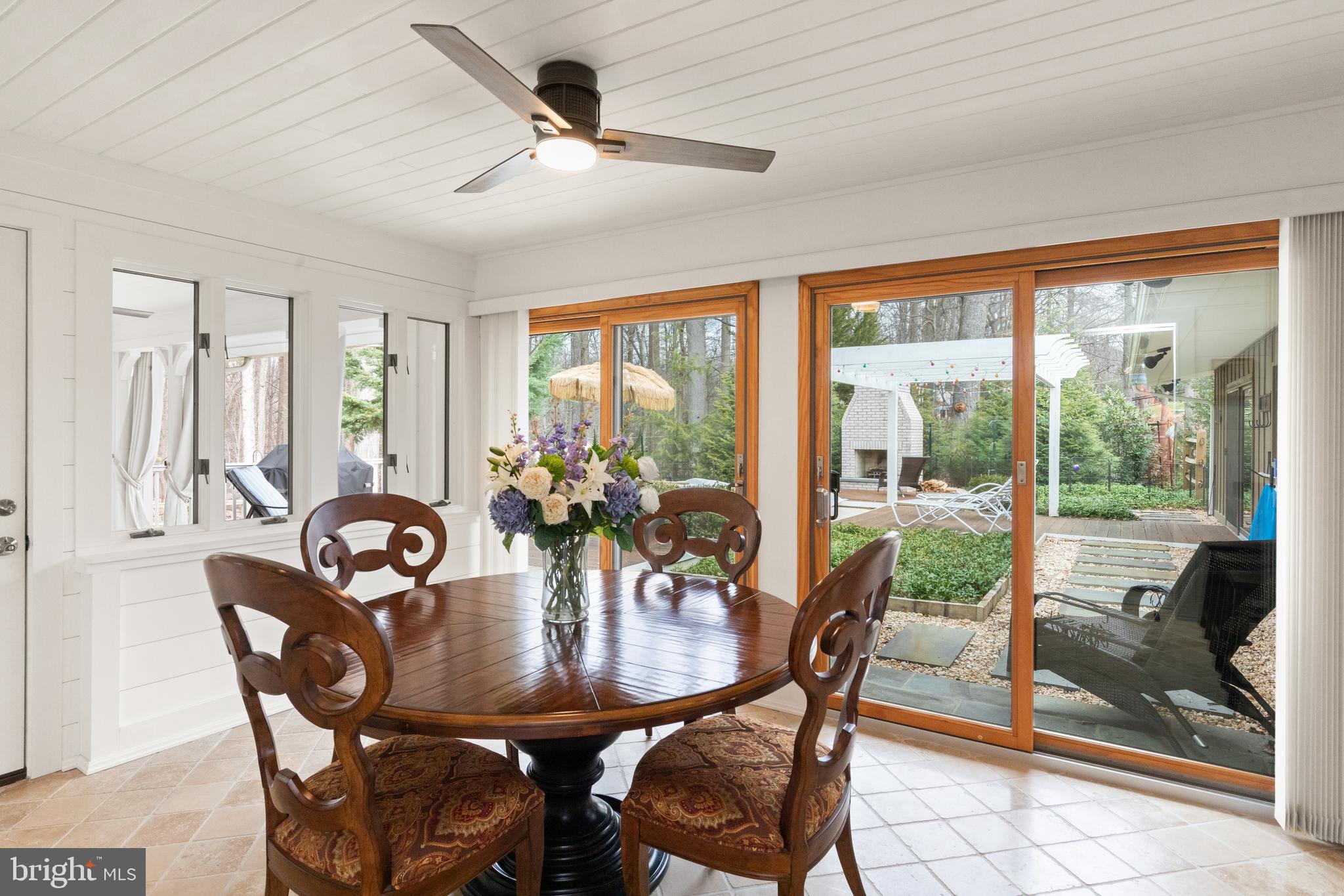 1403 Ellenglen Road Towson, MD 21286 - Photo 15 of 40 a view of a dining room with furniture window and outside view