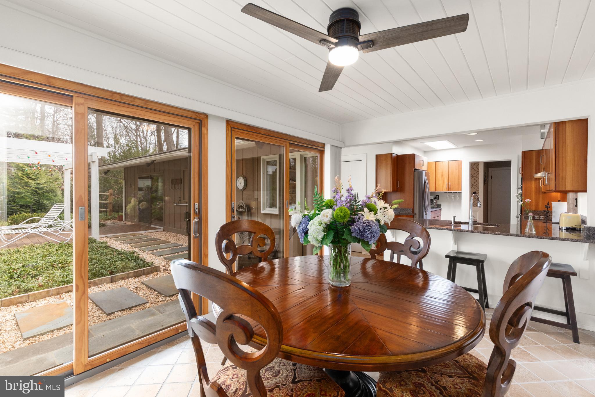 1403 Ellenglen Road Towson, MD 21286 - Photo 20 of 40 a view of a dining room with furniture window and outside view