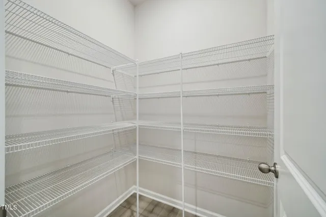 a view of a walk in closet