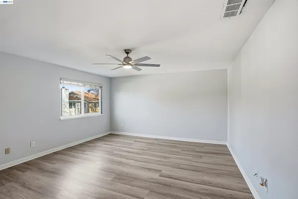 wooden floor in an empty room