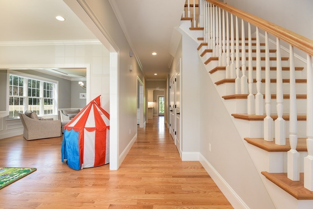 221 Valley Road Needham, MA 02492 - Photo 4 of 42 a view of entryway with wooden floor