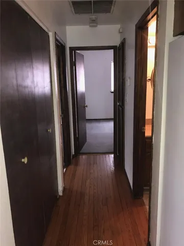 wooden floor in a gallery