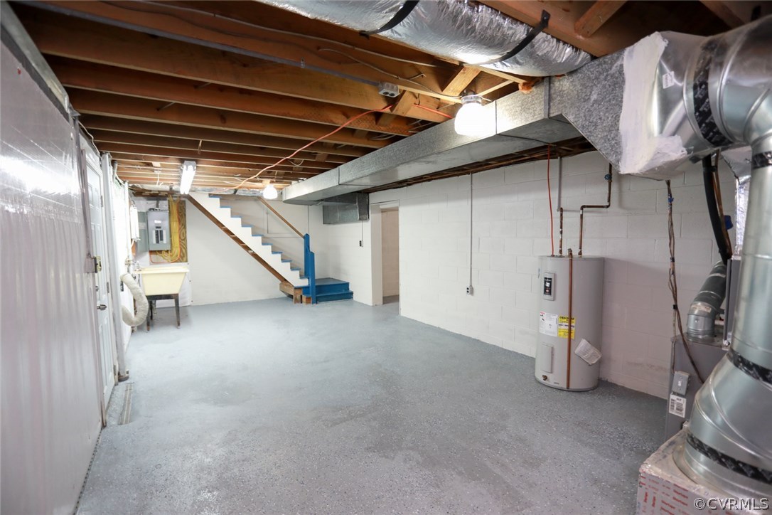 1102 Arlington Road Hopewell, VA 23860 - Photo 36 of 50 a view of an empty room with stairs