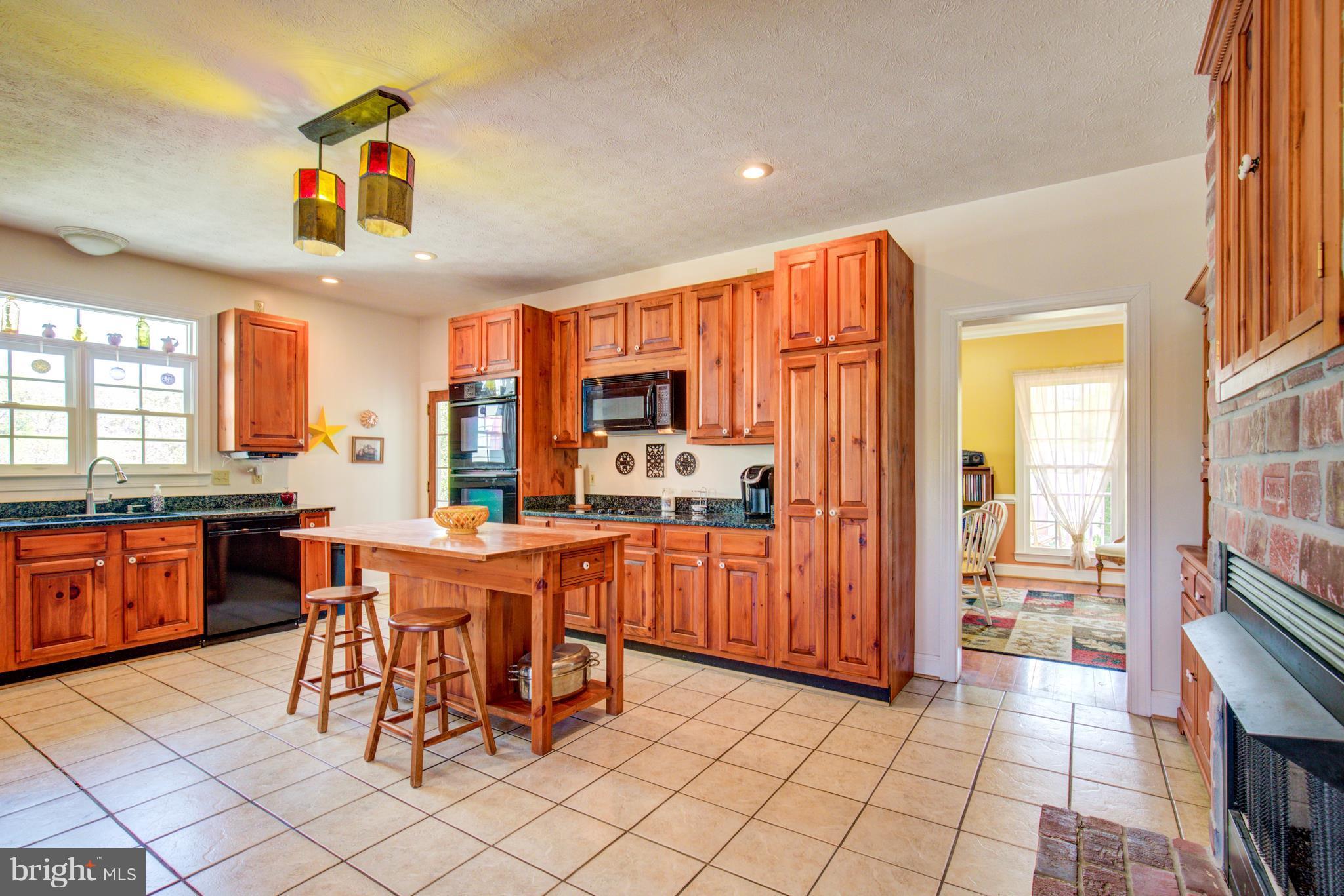 860 Apple Pie Ridge Road Winchester, VA 22603 - Photo 15 of 29 HUGE KITCHEN W/2 SIDED FIREPLACE