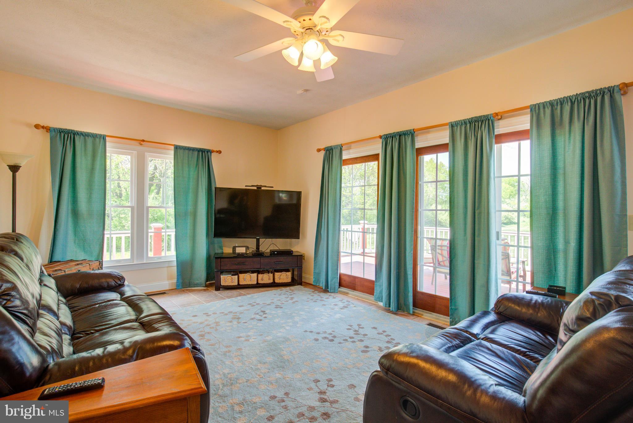 860 Apple Pie Ridge Road Winchester, VA 22603 - Photo 20 of 29 FAMILY ROOM/OFFICE WGLASS DOORS AND VIEWS!