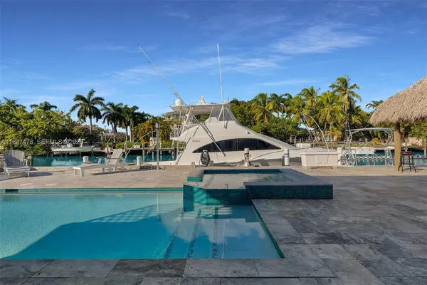 a view of outdoor space yard swimming pool and seating