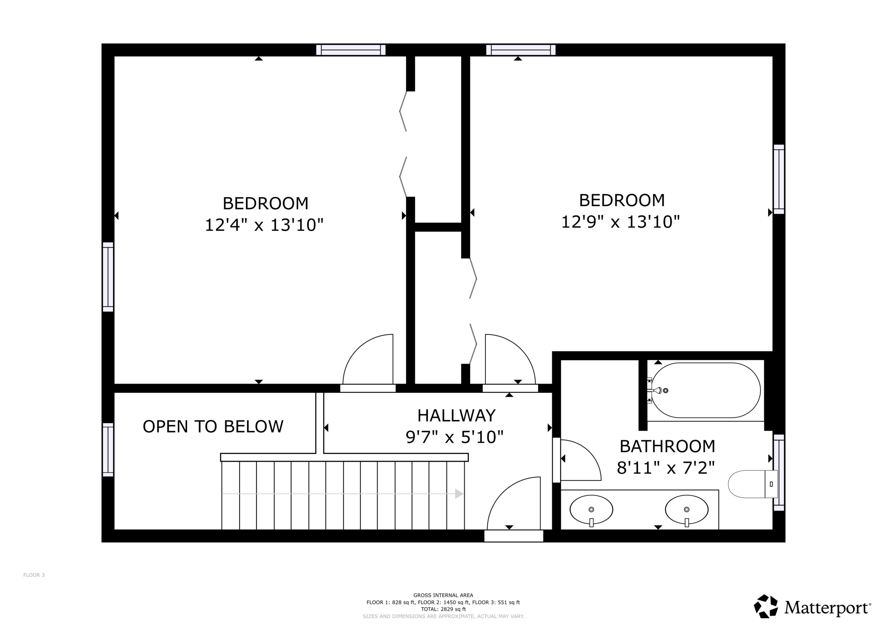 90 Woodridge Road Brewer, ME 04412 - Photo 76 of 77 Floor Plan Second Floor