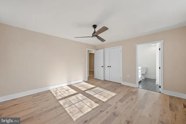 wooden floor in an empty room