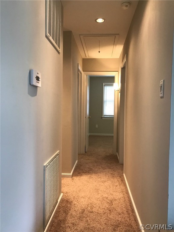 9708 Esmont Road Henrico, VA 23228 - Photo 8 of 19 HALLWAY LEADING INTO THREE BEDROOMS AND BATH.