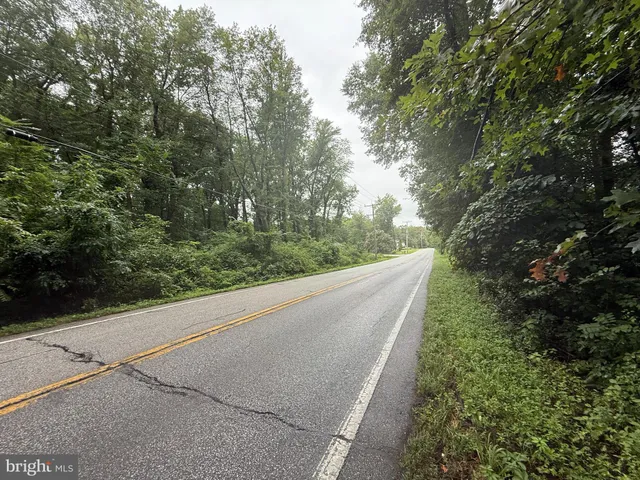 a view of a road from a building