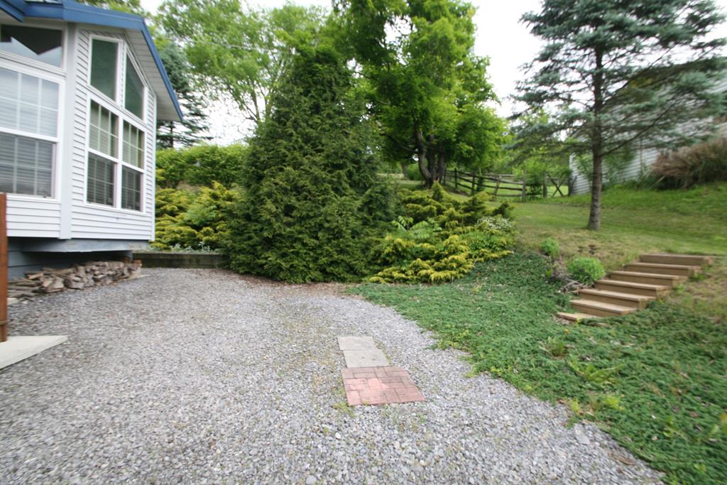 Steps to upper Yard
