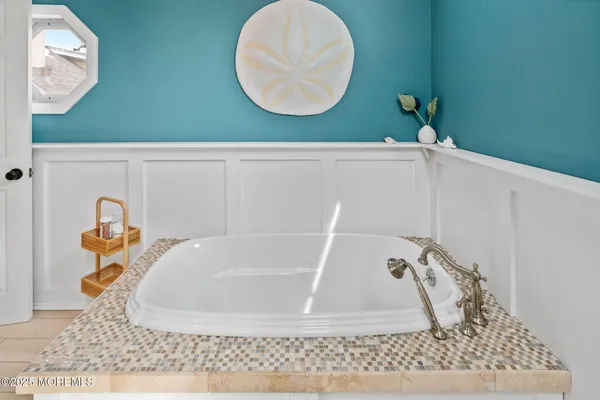 a close view of closet