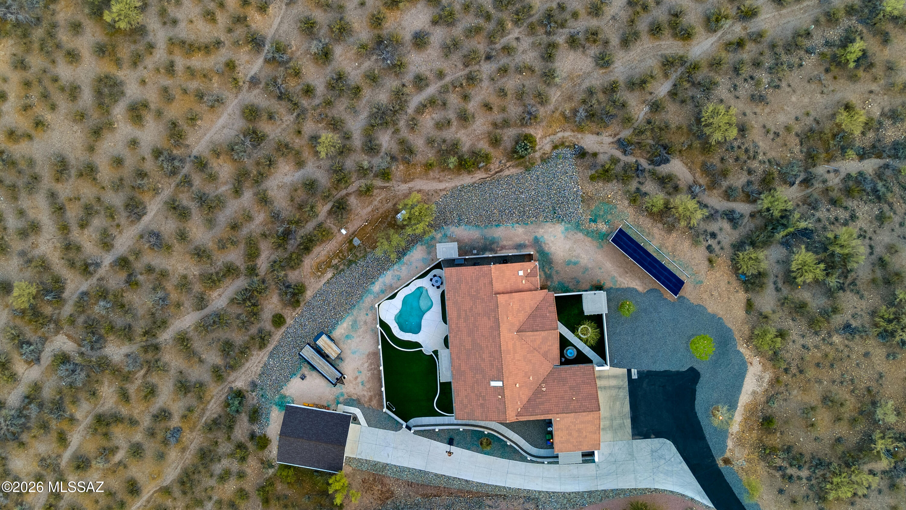 4892 West Sunset Road Tucson, AZ 85743 - Photo 42 of 45 Aerial