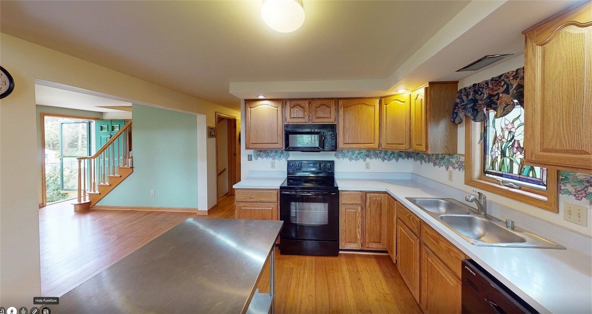 138 Vito Molinari Road Oneonta, NY 13820 - Photo 14 of 38 Lots of space in the kitchen. Portable Island stays.