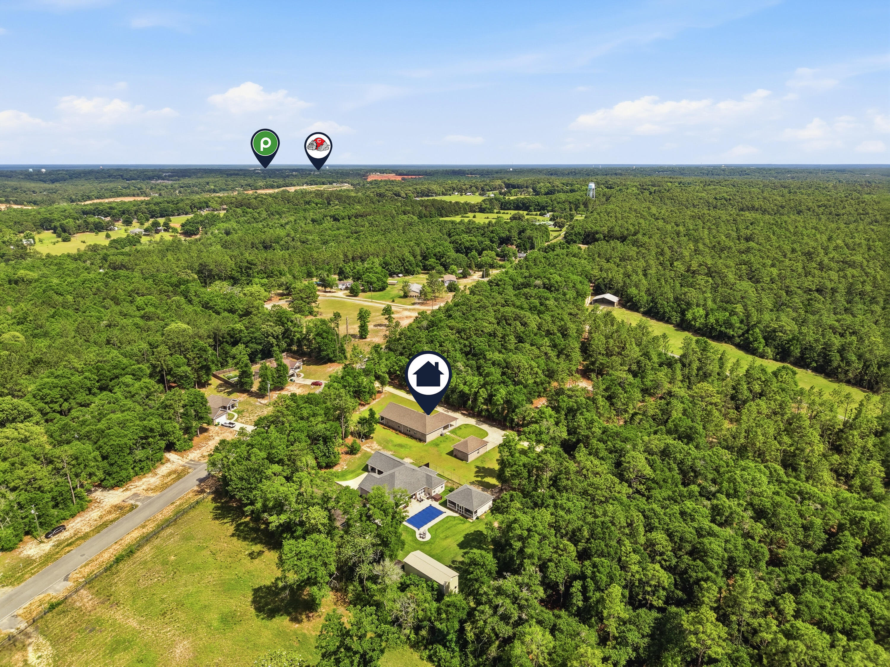 6004 Staff Road Crestview, FL 32536 - Photo 81 of 86 6004 staff rd drone-4