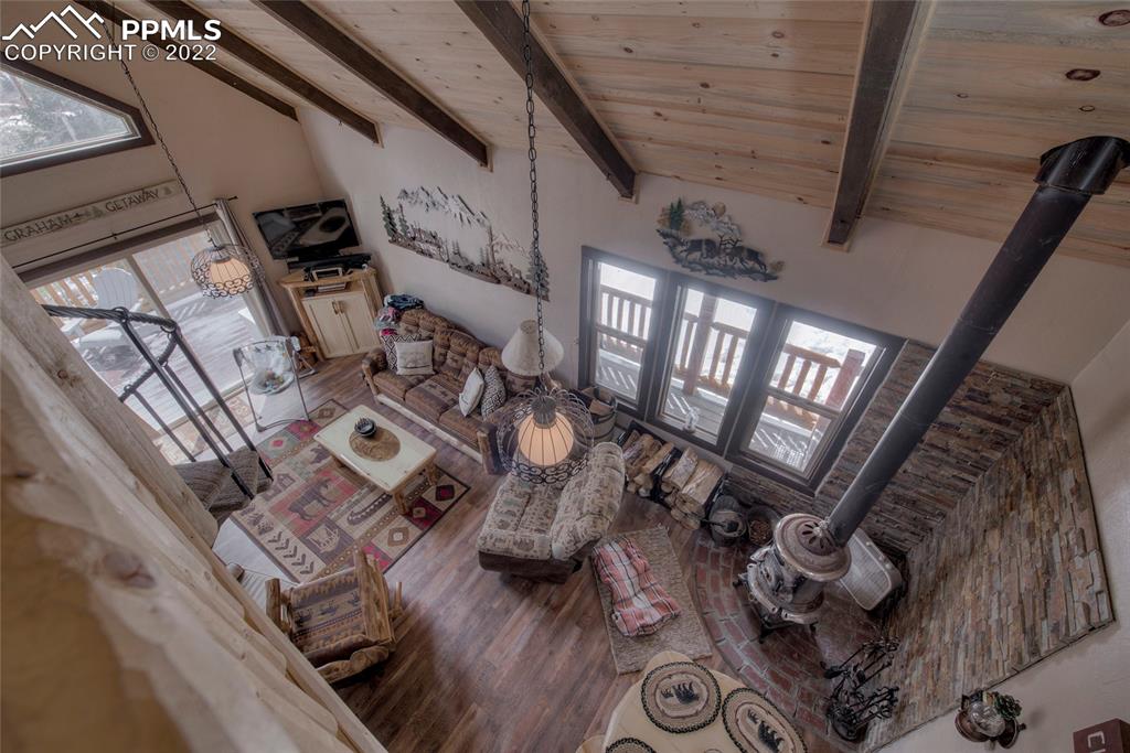 176 Cheyenne Road Alma, CO 80420 - Photo 11 of 50 a living room with furniture