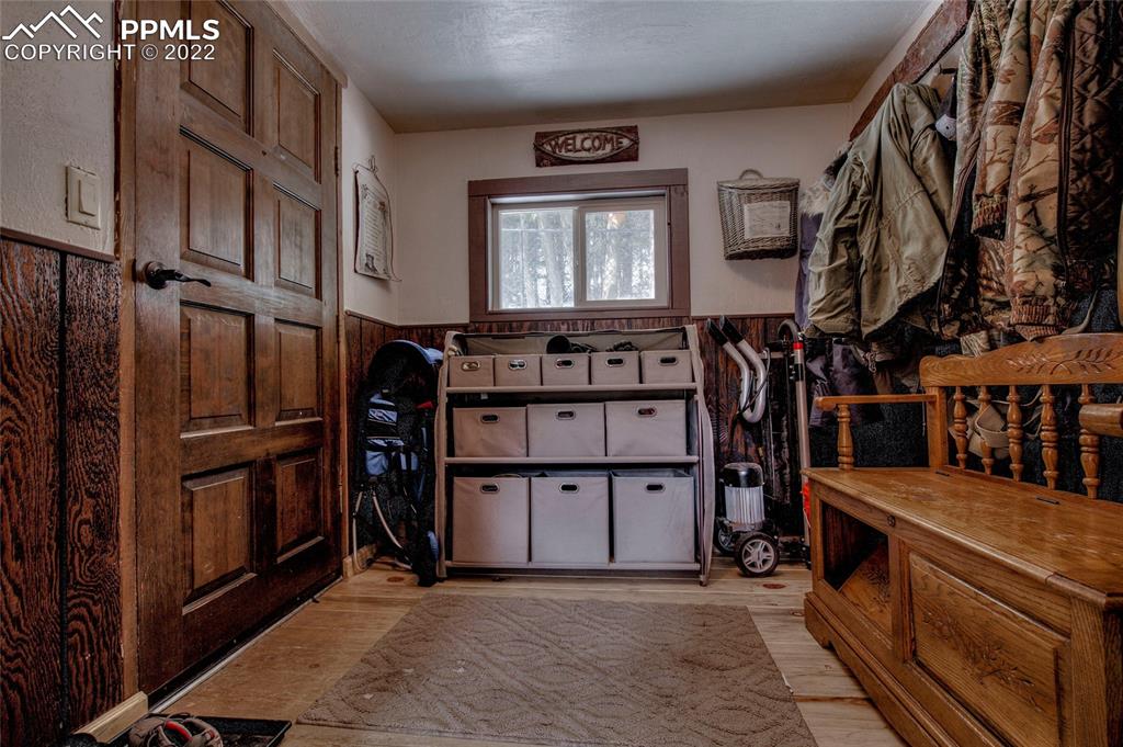 176 Cheyenne Road Alma, CO 80420 - Photo 31 of 50 a view of a kitchen with furniture and staircase