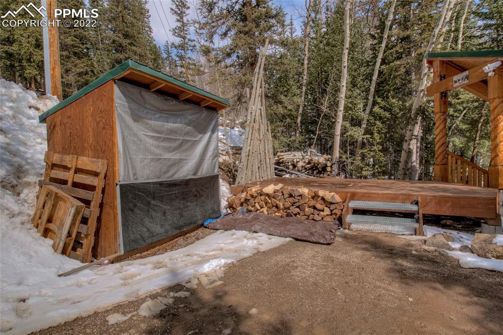 176 Cheyenne Road Alma, CO 80420 - Photo 4 of 50 a view of outdoor space and porch