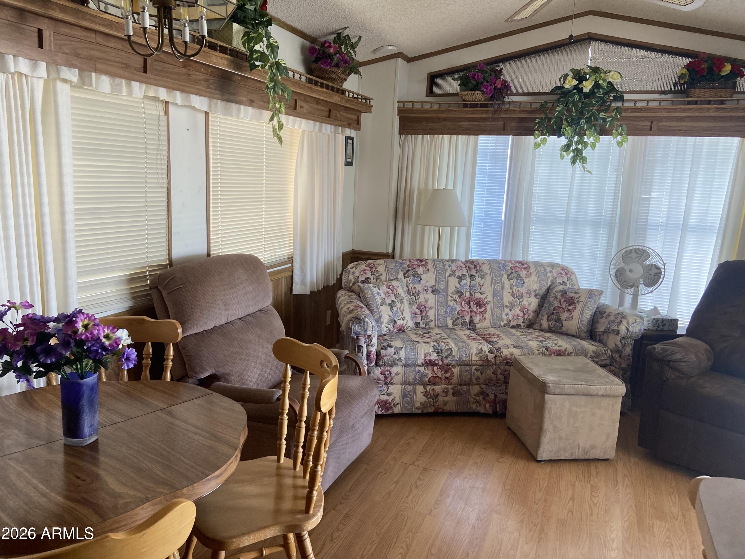 1328 West Inuit Avenue Apache Junction, AZ 85119 - Photo 24 of 45 a living room with furniture and a potted plant