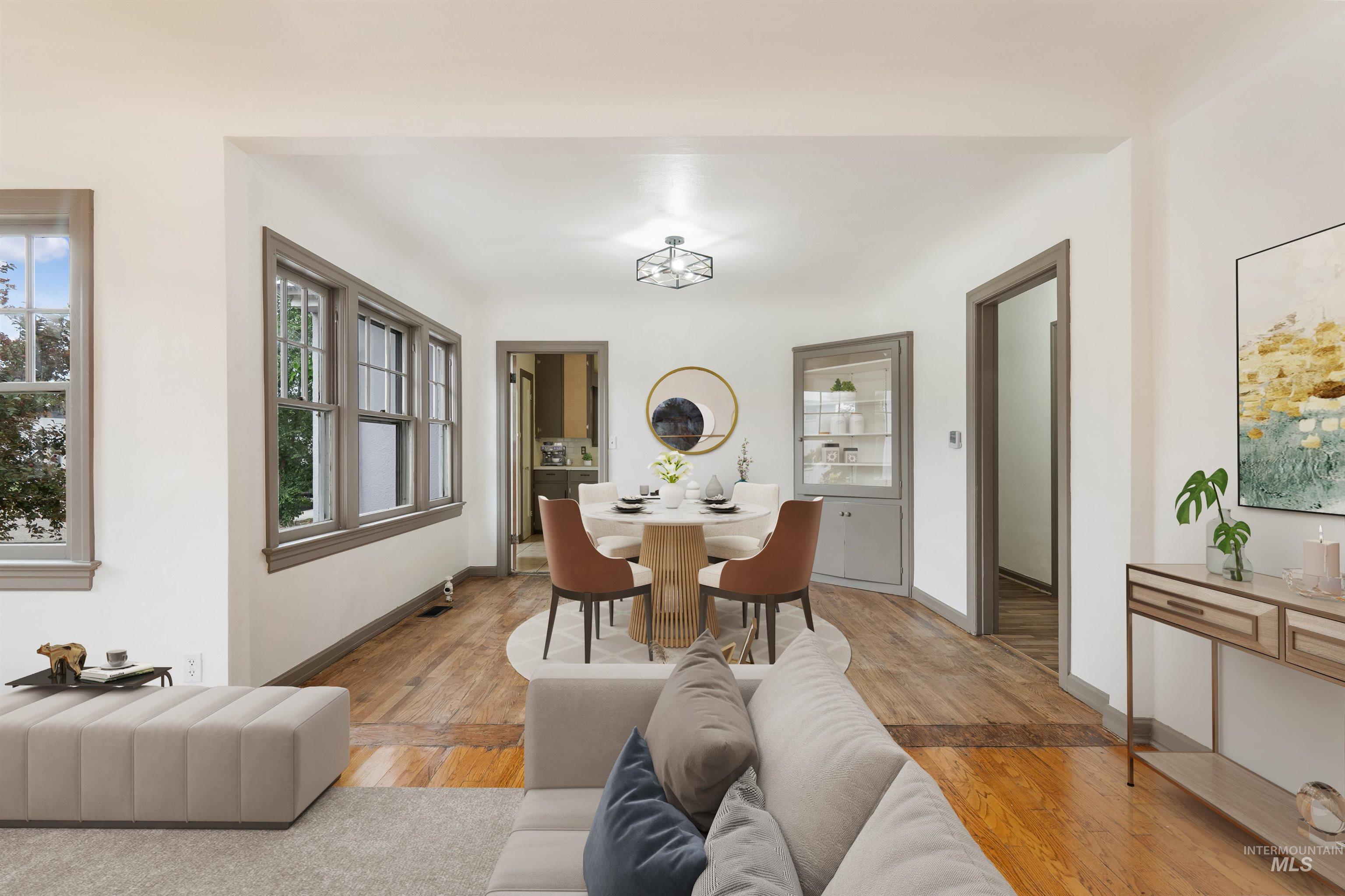 191 Southwest 5th Avenue Ontario, OR 97914 - Photo 45 of 50 Dining area featuring light wood-style flooring and baseboards