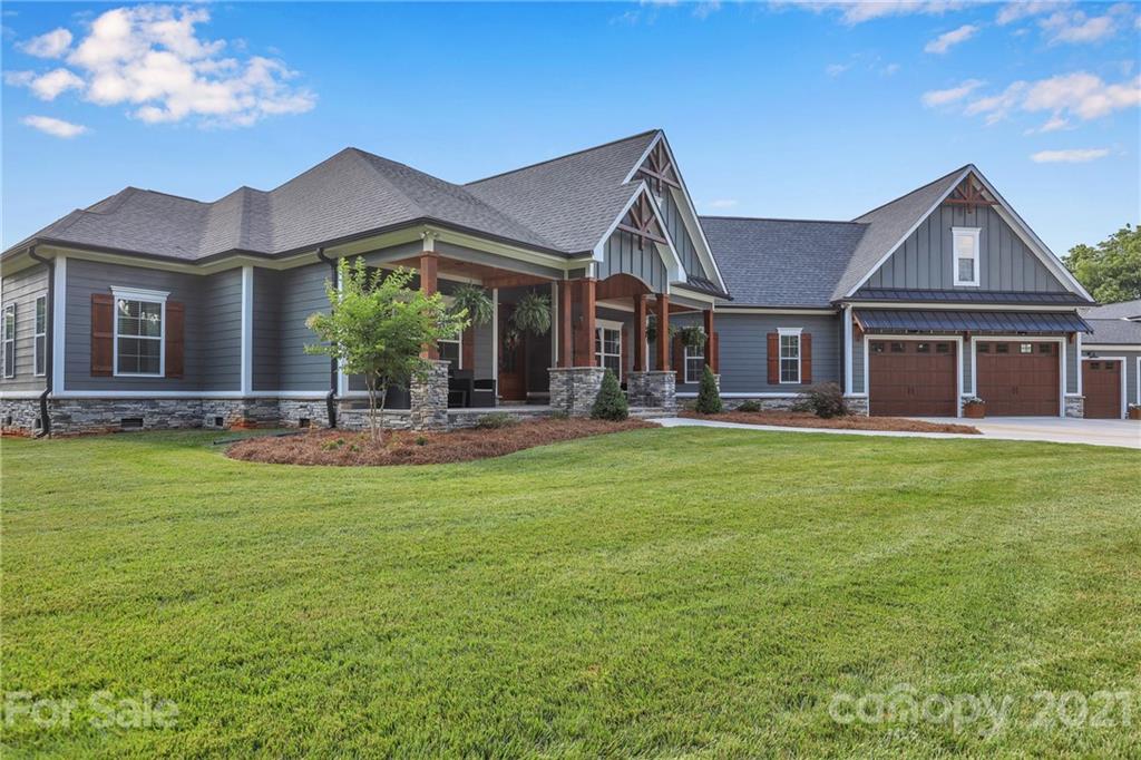 120 Agner Road Salisbury, NC 28146 - Photo 4 of 48 a front view of house with yard and green space