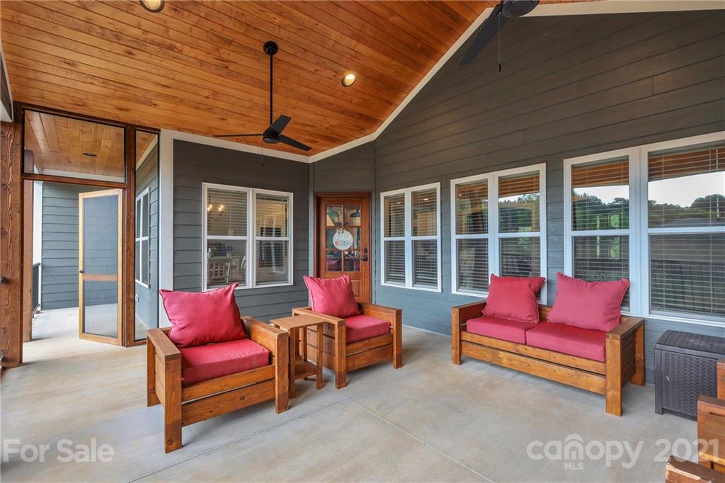 120 Agner Road Salisbury, NC 28146 - Photo 44 of 48 a outdoor living space with furniture and garden view
