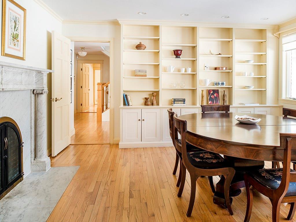 19 Sturdivant Road Cumberland, ME 04110 - Photo 11 of 34 Dining room with lovely built-ins,...
