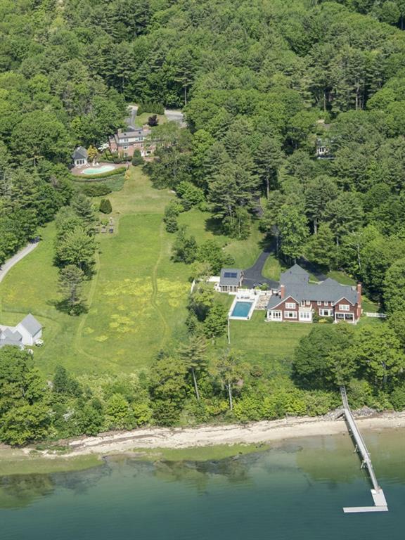 19 Sturdivant Road Cumberland, ME 04110 - Photo 31 of 34 Aerial view of property.