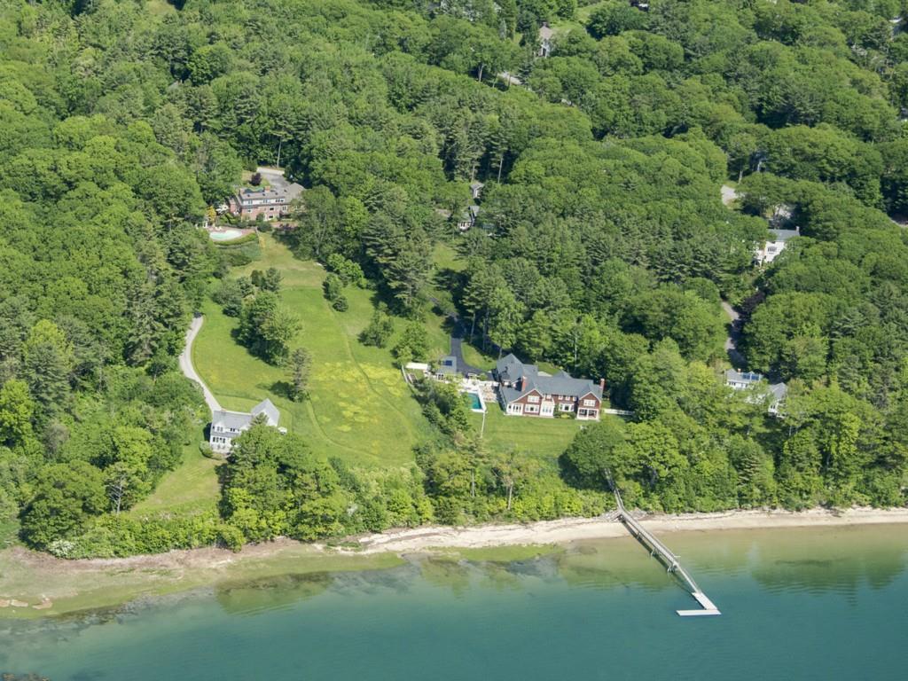 19 Sturdivant Road Cumberland, ME 04110 - Photo 32 of 34 Aerial view of property.