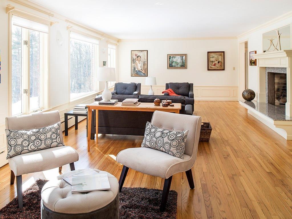 19 Sturdivant Road Cumberland, ME 04110 - Photo 5 of 34 Living room allows for 2 sitting...