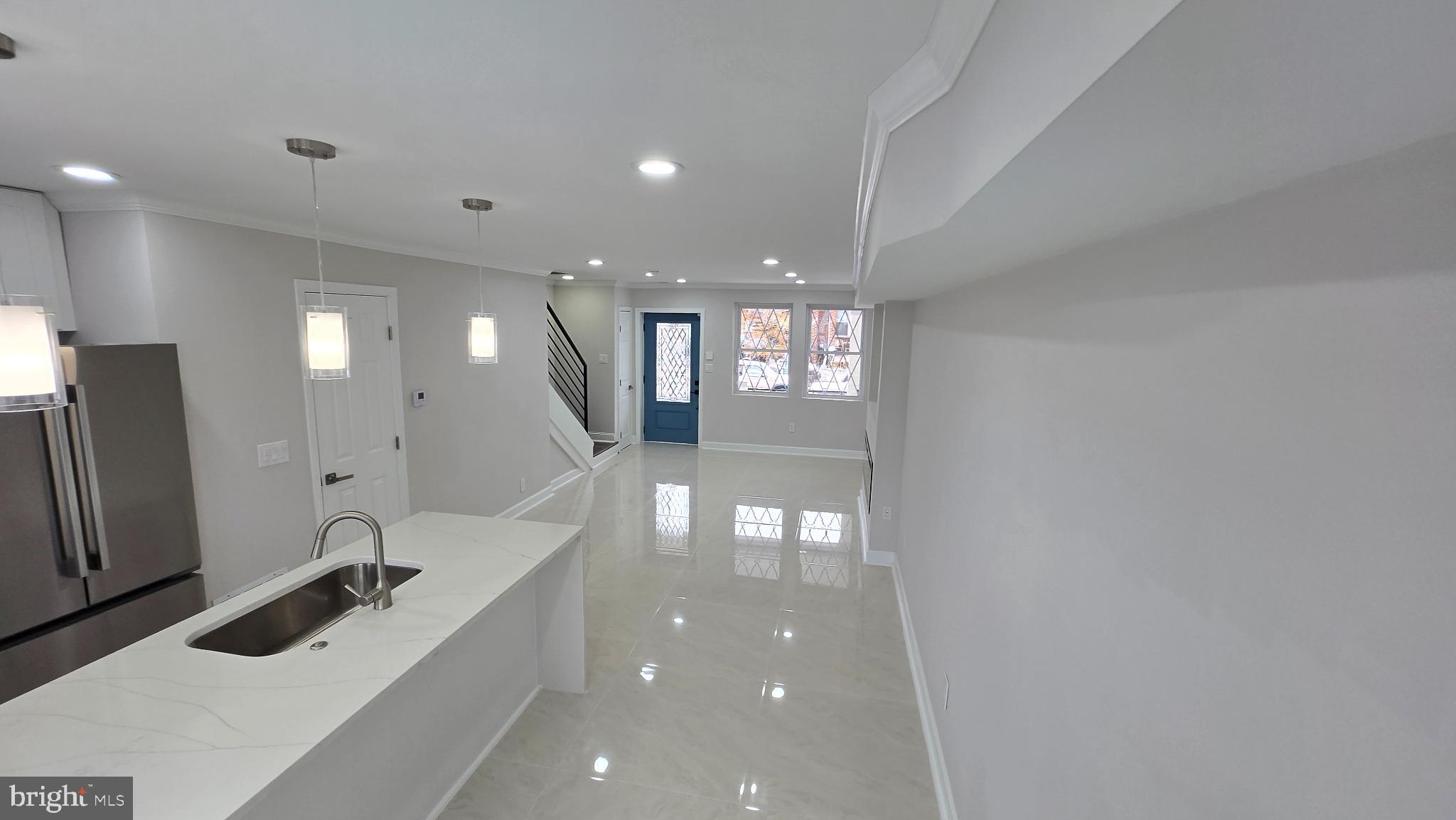 1742 Lyman Place Northeast Washington, DC 20002 - Photo 6 of 30 a view of a hallway with windows