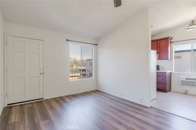 a view of livingroom with hardwood floor and window