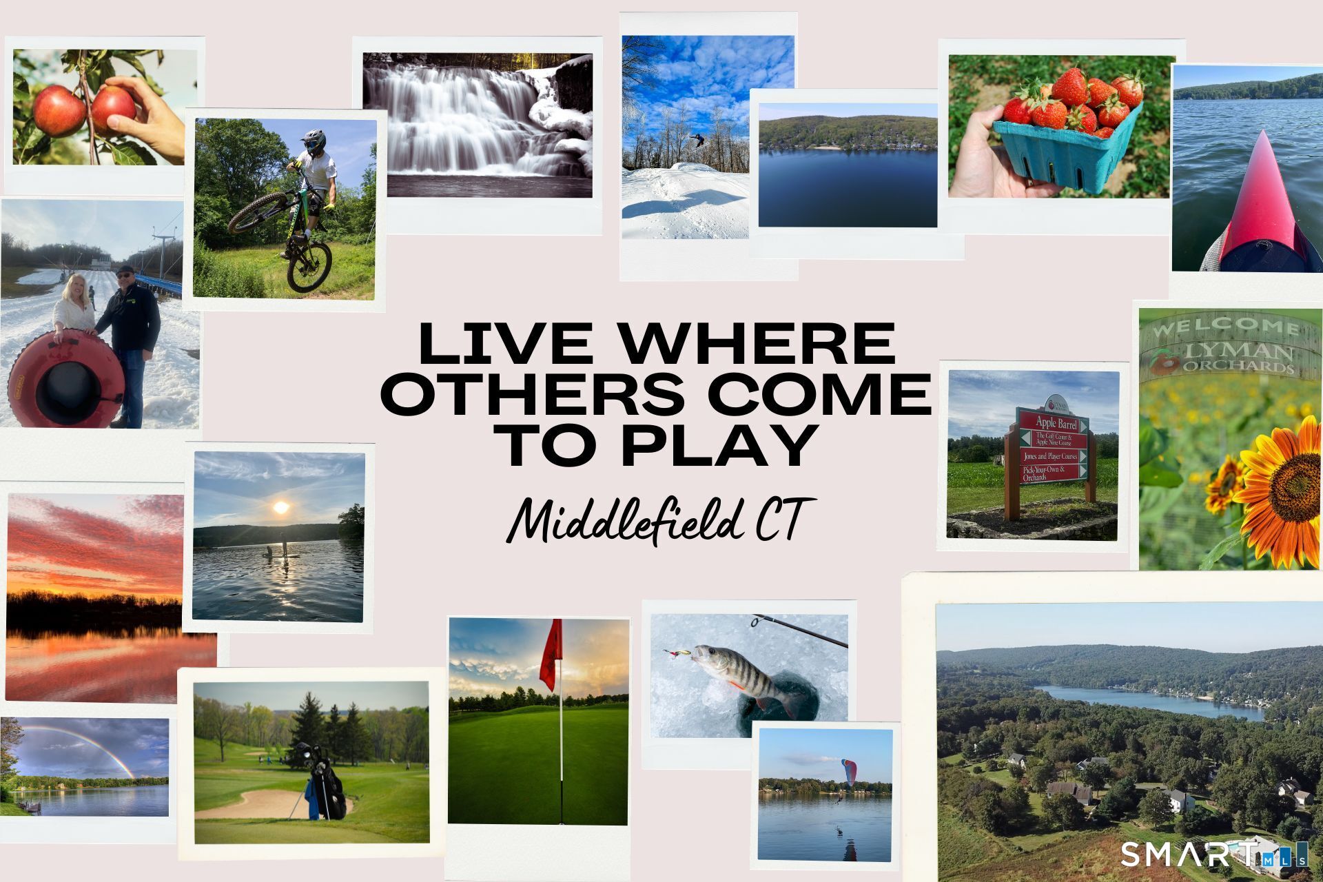 12 Ross Road Middlefield, CT 06481 - Photo 29 of 30 Lifestyle in Middlefield means more than a beautiful home. Enjoy nearby lakes, hiking, skiing, golf, orchards, farm-fresh finds and year-round outdoor recreation, all surrounded by quintessential Connecticut scenery.