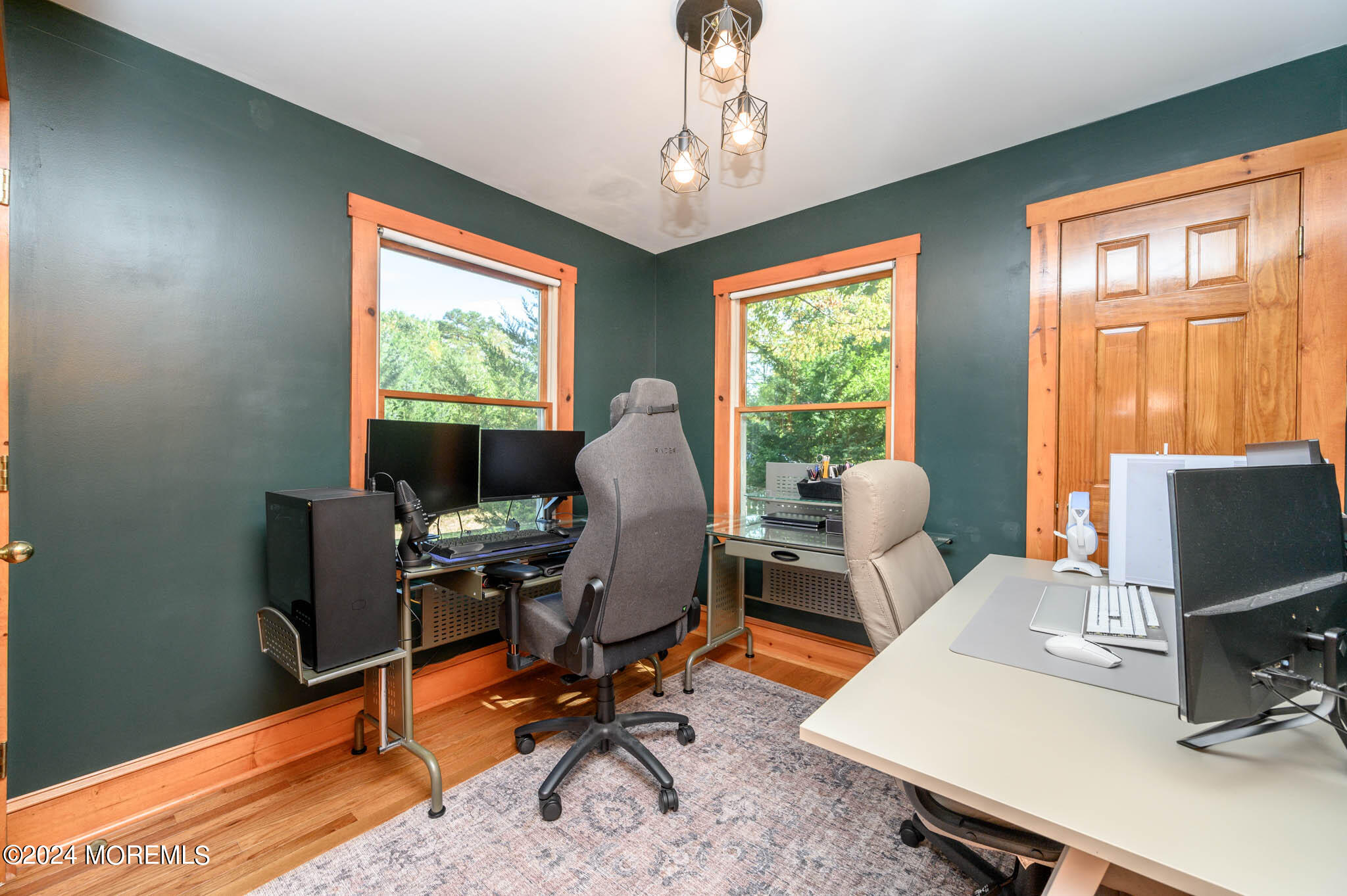 13 Oliver Street Toms River, NJ 08755 - Photo 19 of 41 a view of a workspace with furniture and a window
