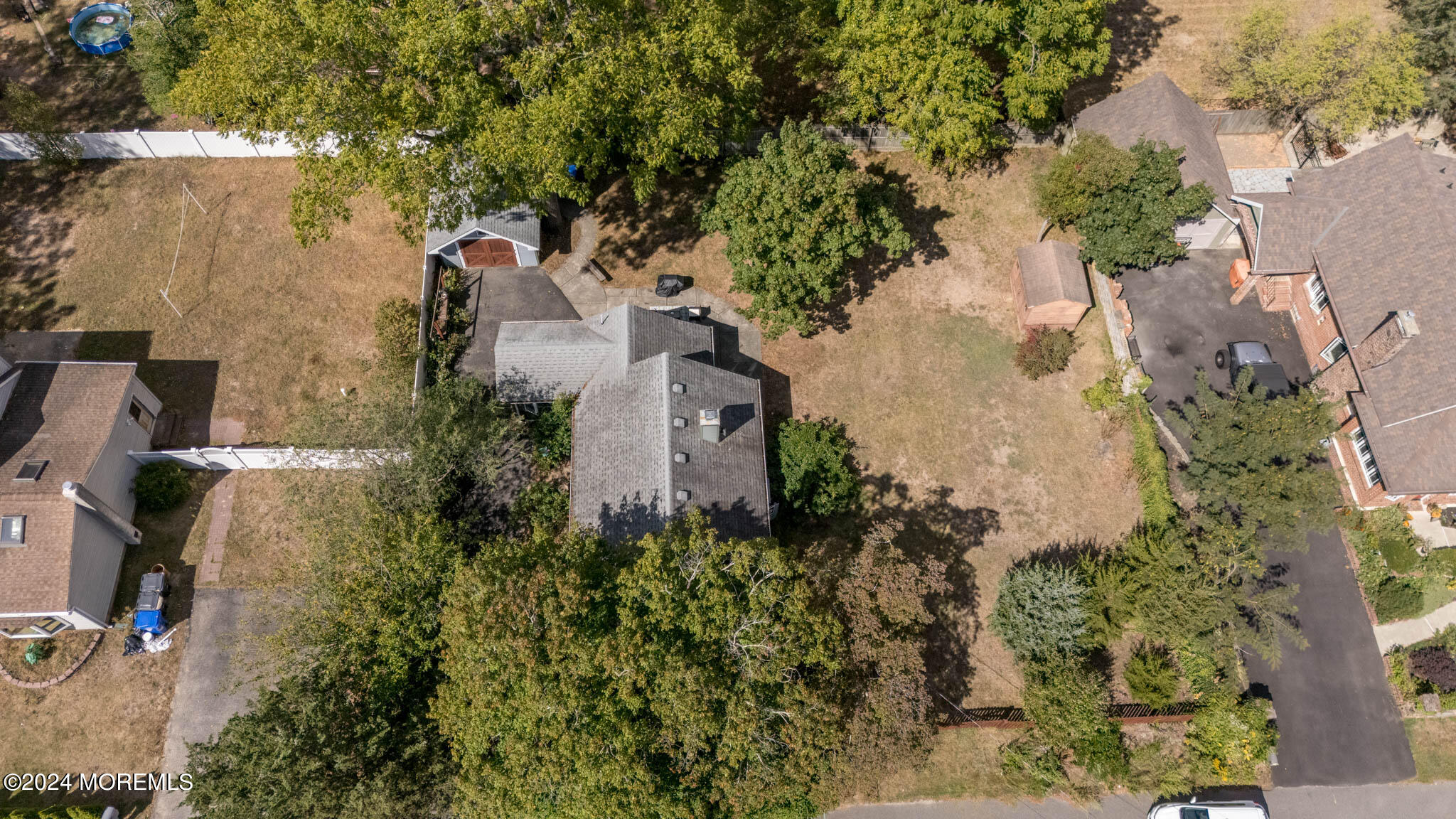 13 Oliver Street Toms River, NJ 08755 - Photo 38 of 41 an aerial view of a house with a yard