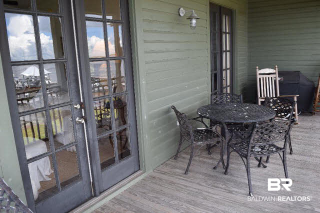 25777 West Perdido Avenue, Unit G Orange Beach, AL 36561 - Photo 12 of 18 Large Covered Porch